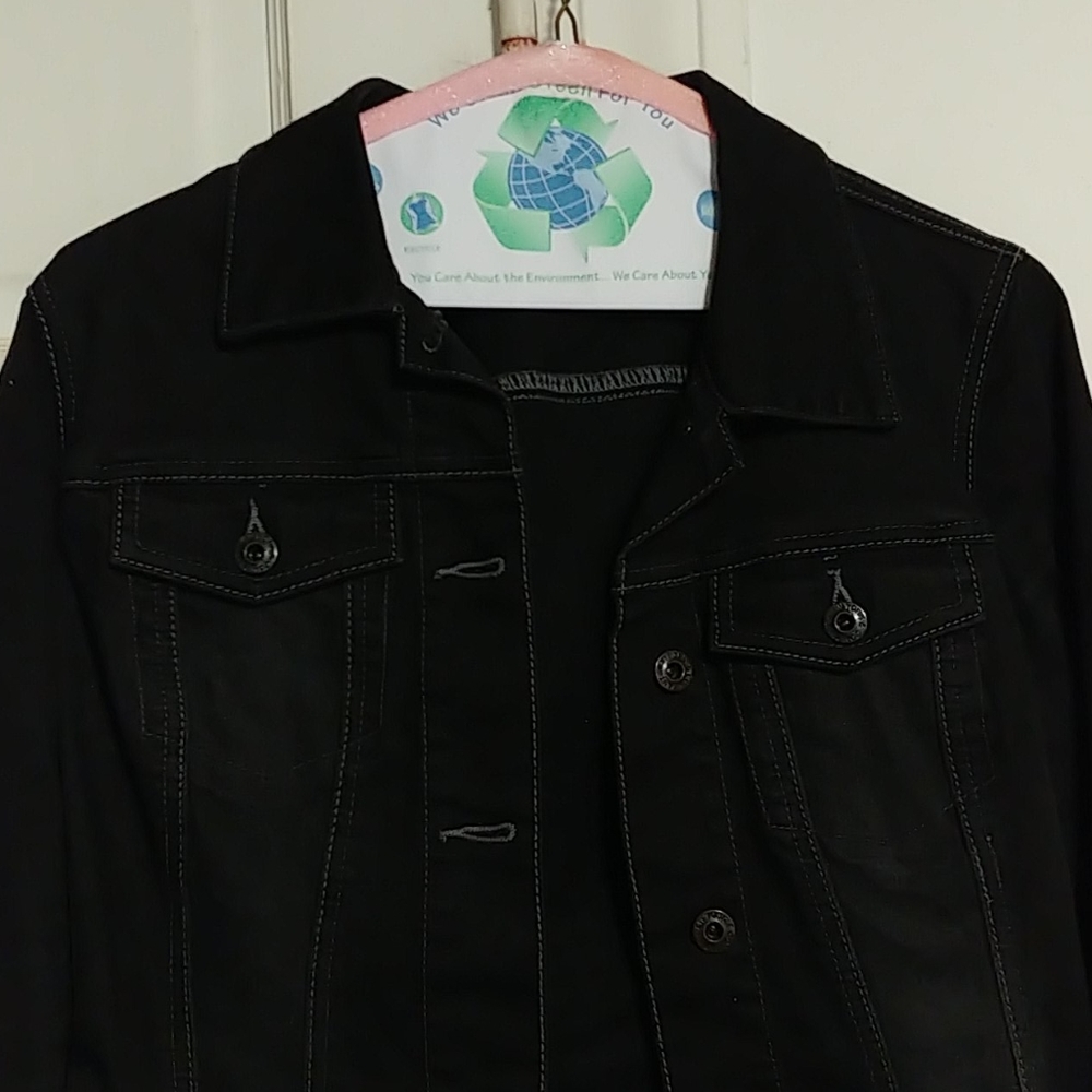 NY & Co black denim jacket